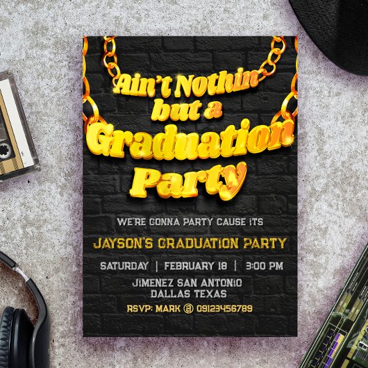 Keine Einladung für eine Graduiertenparty