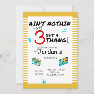 Keine Einladung, sondern eine Einladung von 3 Than