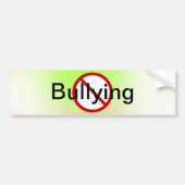 Keine Einschüchterung Autoaufkleber (Vorne)