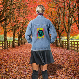 Keine Einstellung - sarkastisch Jeansjacke