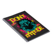 Keine Einstellung - sarkastisch Notizblock (Rechte Seite)