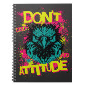 Keine Einstellung - sarkastisch Notizblock (Vorderseite)