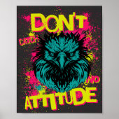 Keine Einstellung - sarkastisch Poster (Vorne)