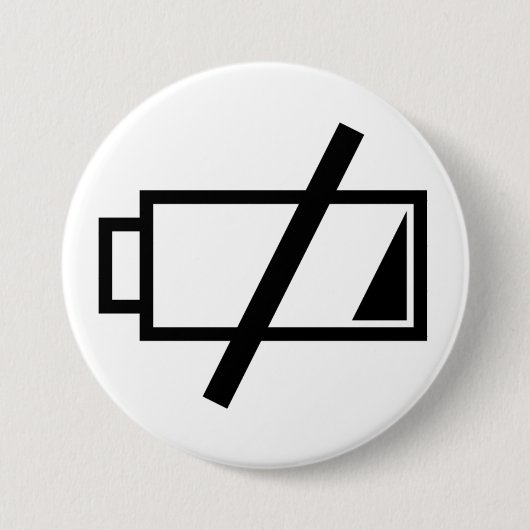 Keine Energie Button (Vorderseite)