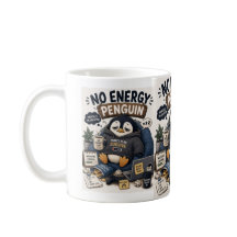 Keine-Energie-Pinguin Mental im Urlaub CozyPenguin