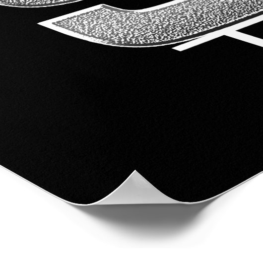 Keine Entschuldigung Poster (Ecke)