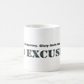 Keine Entschuldigungs-Tasse 2 Kaffeetasse (Mittel)