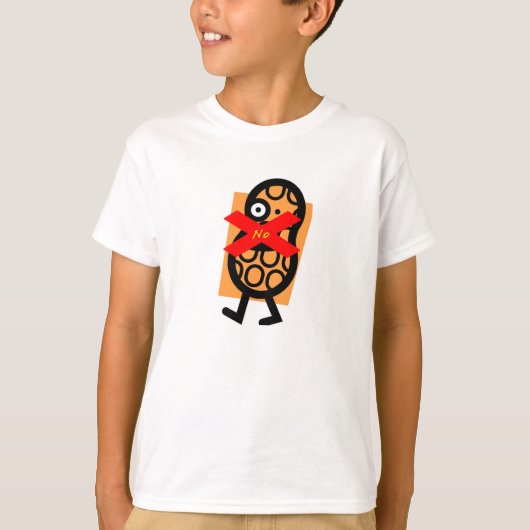 Keine Erdnüsse für mich T-Shirt (Vorderseite)