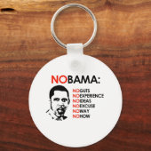 KEINE ERFAHRUNG, NOBAMA SCHLÜSSELANHÄNGER (Vorderseite)