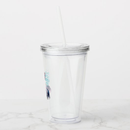 Keine Erholung Acryltrinkbecher (Links)