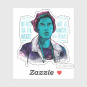 Keine Erholung für die Wackeln Aufkleber (Blatt)