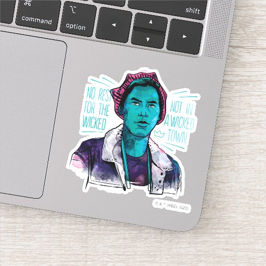 Keine Erholung für die Wackeln Aufkleber (Detail)