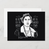 Keine Erholung für die Wackeln Mitteilungskarte (Vorne/Hinten)