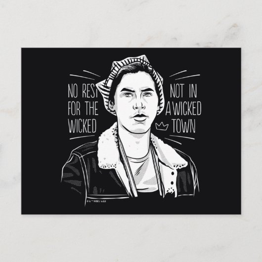 Keine Erholung für die Wackeln Postkarte (Vorderseite)