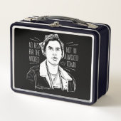 Keine Erholung Metall Brotdose (Vorderseite)