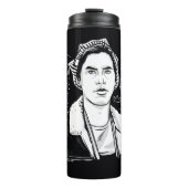 Keine Erholung Thermosbecher (Vorderseite)