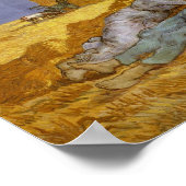 Keine Erholung von Arbeit (Millet) Van Gogh Fine A Poster (Ecke)