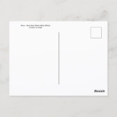 Keine Erholung von Work Vincent van Gogh Postkarte (Rückseite)