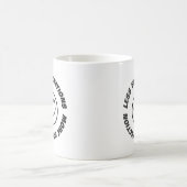 Keine Erwartungen Kaffeetasse (Mittel)