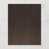 Keine Extravagante billige rustikale Hochzeitseinl (Rückseite)