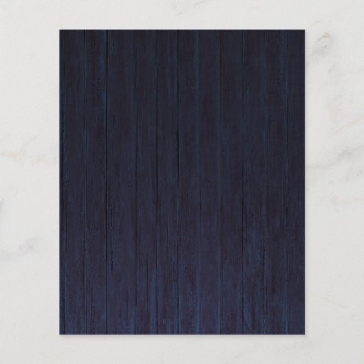 Keine Extravagante billige rustikale Hochzeitseinl (Rückseite)