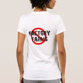 KEINE FABRIK BEWIRTSCHAFTET T-Shirt (Rückseite)