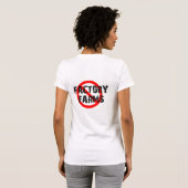 KEINE FABRIK BEWIRTSCHAFTET T-Shirt (Schwarz voll)
