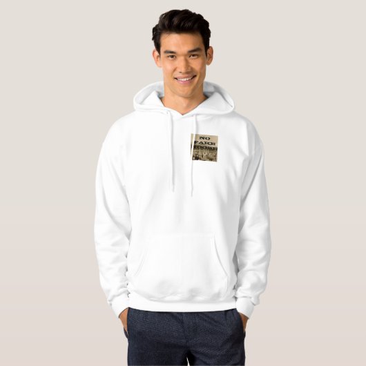 Keine Fake-Schleife Hoodie (Vorne ganz)