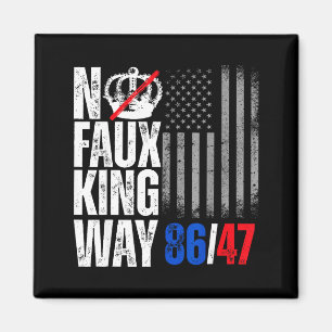 Keine falsche König Art 86 Grafik Kunst Magnet