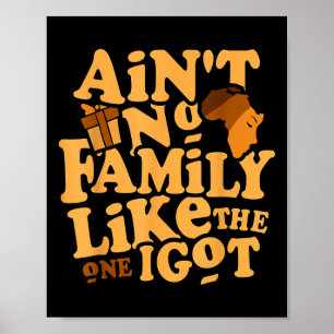 Keine Familie ist wie die lustige Familientreffen Poster