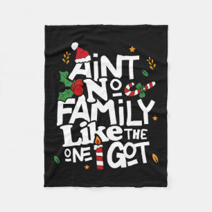 Keine Familie wie die, die ich Got habe, die Famil Fleecedecke