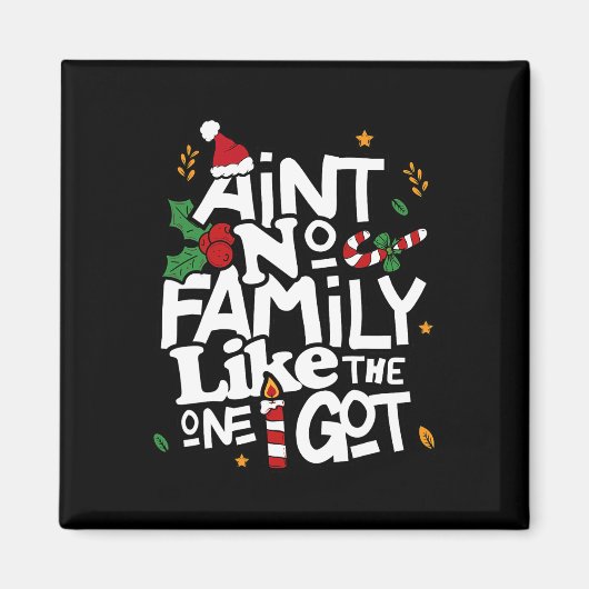 Keine Familie wie die, die ich Got habe, die Famil Magnet (Vorne)