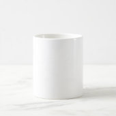 Keine Faust keine Gewalt Hand Schilder Doodles Kaffeetasse (Mittel)