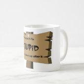 Keine Fehlerbehebung Kaffeetasse (VorderseiteRechts)