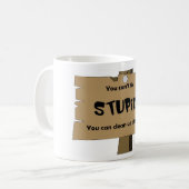 Keine Fehlerbehebung Kaffeetasse (Vorderseite Links)