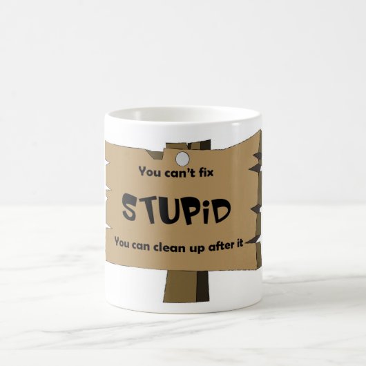 Keine Fehlerbehebung Kaffeetasse (Mittel)