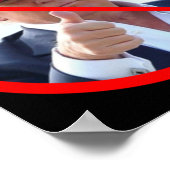 Keine Felsen im Amt Poster (Ecke)