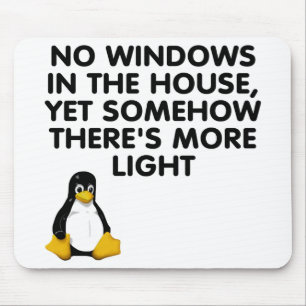 Keine Fenster im Haus… Mousepad