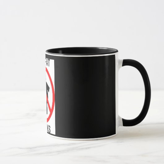 Keine fette Küken-Tasse Tasse (Rechts)