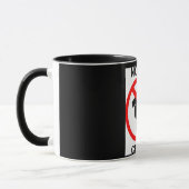 Keine fette Küken-Tasse Tasse (Links)