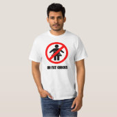 Keine fetten Küken T-Shirt (Vorne ganz)