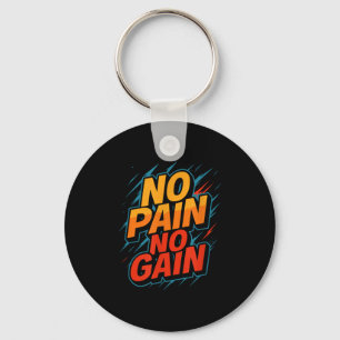Keine Fitness Gym-Motivation Schlüsselanhänger