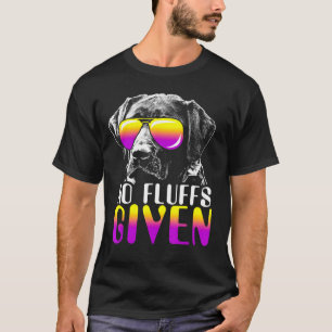 Keine Fluffs, denen Labrador-Sonnenbrille Niedlich T-Shirt