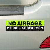 KEINE FLUGZEUGE, DIE WIR WIE ECHTE MÄNNER DIE AUTOAUFKLEBER (Auf Auto)