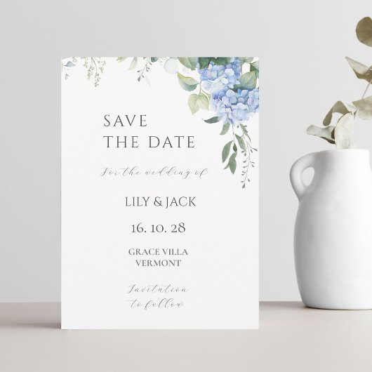 Keine Foto Hydrangea Hochzeit speichern die Datums