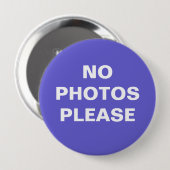 Keine Fotos Bitte Button-On-Taste Button (Vorne & Hinten)