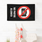 Keine Fotos erlaubt Banner (Insitu)