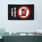 Keine Fotos erlaubt Banner (Messeveranstaltung)