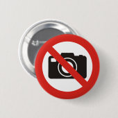 Keine Fotos erlaubt Button (Vorne & Hinten)