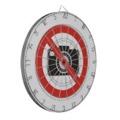 Keine Fotos erlaubt Dartscheibe (Vorderseite Links)